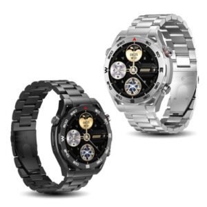 Havit M9030 Ultra Metallic Amoled Wireless Charging Smart Watch