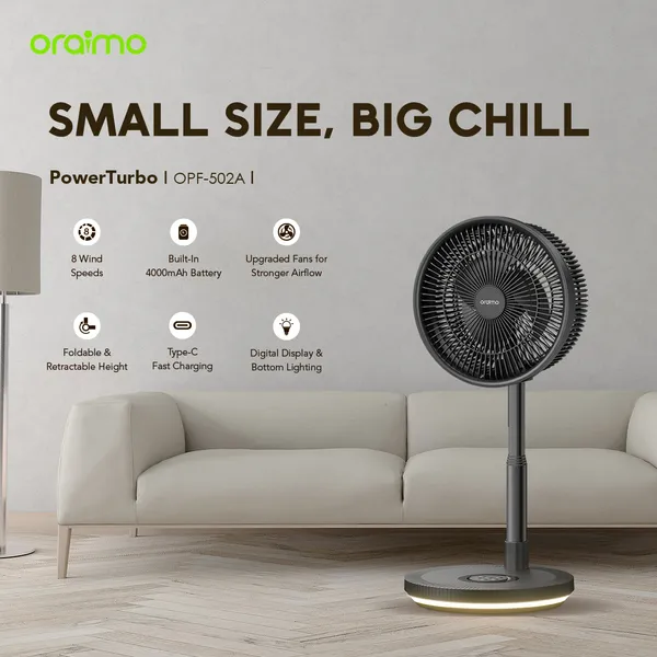 Oraimo Power Turbo Fan
