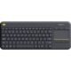 Logitech K400 Plus Touchpad Wireless Keyboard for TV & PC