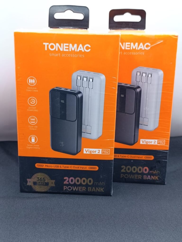 Tonemac 20,000 mAh Powerbank